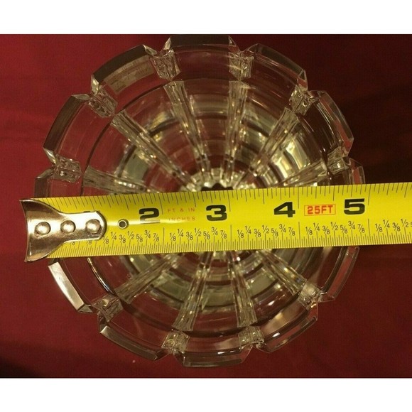 Mikasa Reflections Crystal Vase Heavy With Tag Yugoslavia Discontinued 1990s - Picture 7 of 7